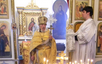 Поминальное богослужение в храме Св. Александра Невского
