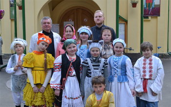 Детский пасхальный праздник в храме св. Дмитрия Донского