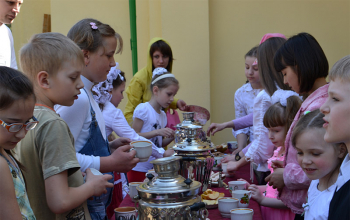 Пасха 2012: Концерт учащихся детской воскресной школы храма Дмитрия Донского