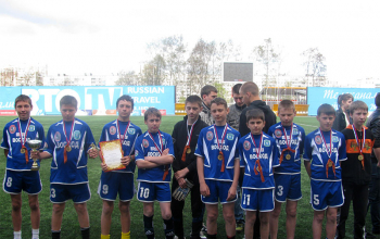 Детская футбольная команда из Борисова победила на турнире в Санкт-Петербурге