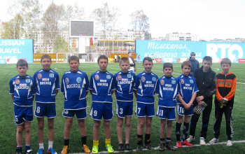 Детская футбольная команда из Борисова победила на турнире в Санкт-Петербурге