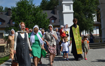 Престольный праздник в женском монастыре святой блаженной Ксении Петербургской 