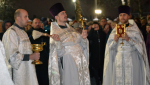 Праздничная Божественная литургия в храме Рождества Христова