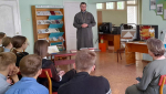 Встреча с учащимися посвященная равноапостольным Мефодию и Кириллу