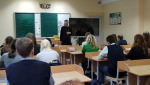 Беседа с учащимися СШ №24