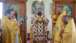 Епископ Амвросий совершил Литургию в храме Святителя Николая Чудотворца г. Крупки