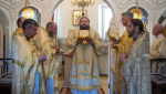 Архирейское богослужение на приходе храма в честь Святой Живоначальной Троицы