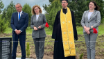 В деревне Лютец состоялось торжественное открытие памятника жертвам геноцида