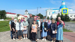 Группа людей с нарушением слуха посетила Свято-Успенский Жировичский монастырь