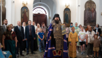 В кафедральном соборе был совершен молебен на начало учебного года