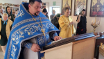 Молебен в приходе храма святых благоверных князей Бориса и Глеба