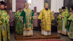 День тезоименитства владыки Амвросия: архиерейская литургия