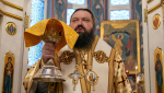 Торжественное архиерейское богослужение в честь 50-летия епископа Амвросия