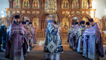 Архиерей совершил Литургию Преждеосвященных Даров в храме Рождества Христова