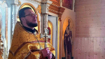 Божественная литургия в храме святителя Николая Чудотворца в деревне Ляховка