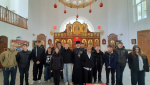 Учащиеся старших классов Зембинской средней школы посетили храм святого Архангела Михаила