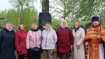Заупокойная лития по погибшим солдатам в д.Ляховка