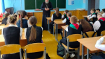 Беседа о вреде сквернословия в Лошницкой гимназии