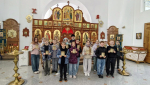 Экскурсия учащихся СШ N2 г. Борисова в храм святого Архангела Михаила