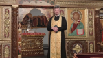 Новый иконостас в нижнем приделе храма Рождества Христова