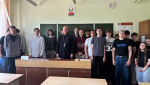 В Борисовском политехническом колледже состоялась встреча студентов с протоиереем Сергием Башкировым