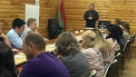 Встреча со священником на ОАО «Борисовский ДОК»