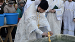 Великое освящение воды в Крещенский Сочельник