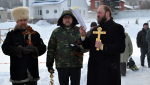 Освящение воды в р.Березине