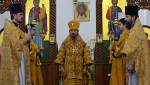 Владыка Вениамин возглавил Божественную литургию в Прощенное воскресенье