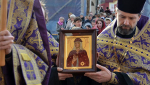 В Воскресенский собор Борисова доставлена икона с частицей мощей святой Софии Слуцкой