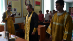 Священники 1-го Борисовского благочиния освятили Борисовский и Крупский военный комиссариат