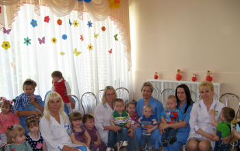 48 воспитанников Борисовского дома ребенка причастились Святых Христовых Таин