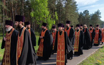 Крестный ход с  иконой Божией Матери «Велятичская»