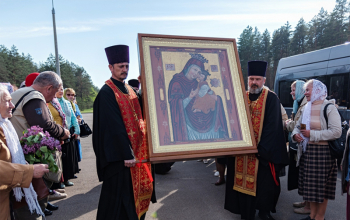 Крестный ход с  иконой Божией Матери «Велятичская»