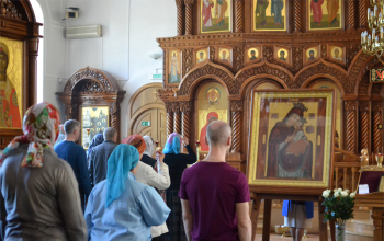 Велятичская икона Божией Матери в храме Рождества Христова