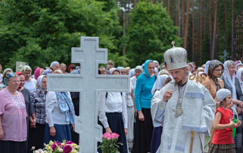 Престольный праздник в монастыре в честь святой блаженной Ксении Петербургской 