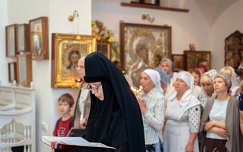 Престольный праздник в монастыре в честь святой блаженной Ксении Петербургской 