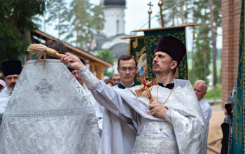 Престольный праздник в монастыре в честь святой блаженной Ксении Петербургской 