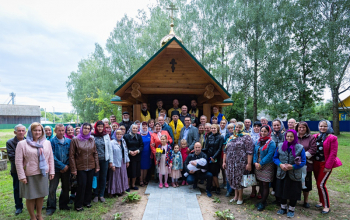 В Оздятичах освящена часовня в честь Рождества Пресвятой Богородицы