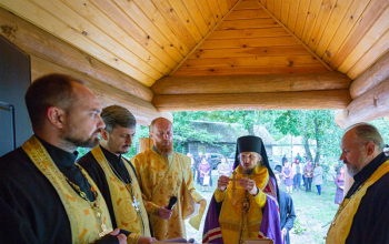 В Оздятичах освящена часовня в честь Рождества Пресвятой Богородицы