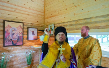 В Оздятичах освящена часовня в честь Рождества Пресвятой Богородицы