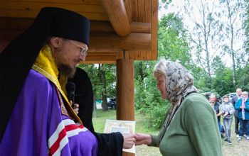 В Оздятичах освящена часовня в честь Рождества Пресвятой Богородицы