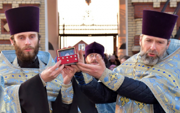 Частица святых мощей святителя Луки (Войно-Ясенецкого) прибыла в Борисов