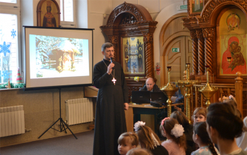 Детский концерт в храме Рождества Христова