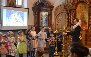Детский концерт в храме Рождества Христова