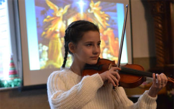 Детский концерт в храме Рождества Христова