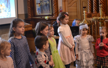 Детский концерт в храме Рождества Христова