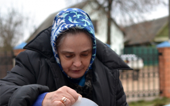 Освящение воды в храме Рождества Христова в Крещенский сочельник