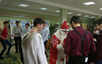 Поздравление с Рождеством Христовым членов клуба «Солнышко»