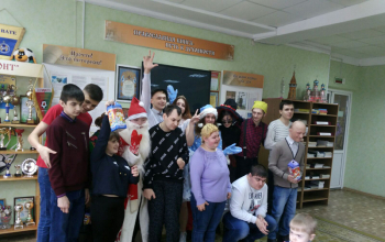 Поздравление с Рождеством Христовым членов клуба «Солнышко»